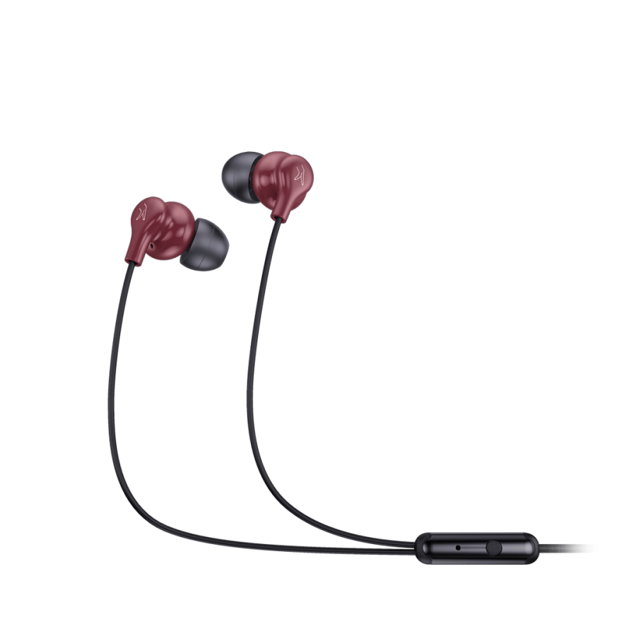 Fingers Sound Boss Wired Earphones In-Built Mic