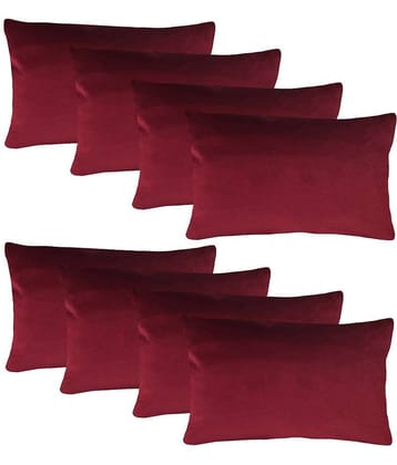PINDIA Combos Blue Pillow Cover