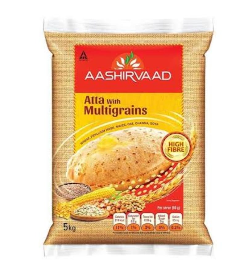 Aashirvaad Atta with multigrain 