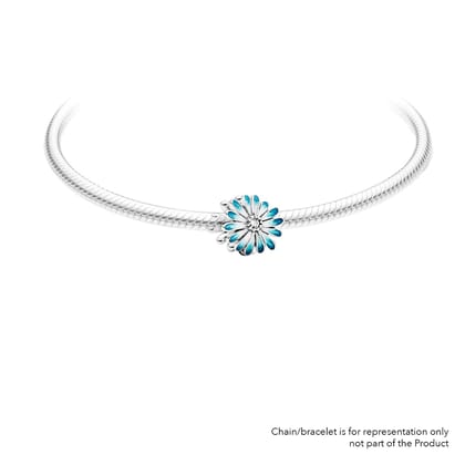 Lilly | 925 Silver charms for Bracelets / Chain-Free / Silver / Modern