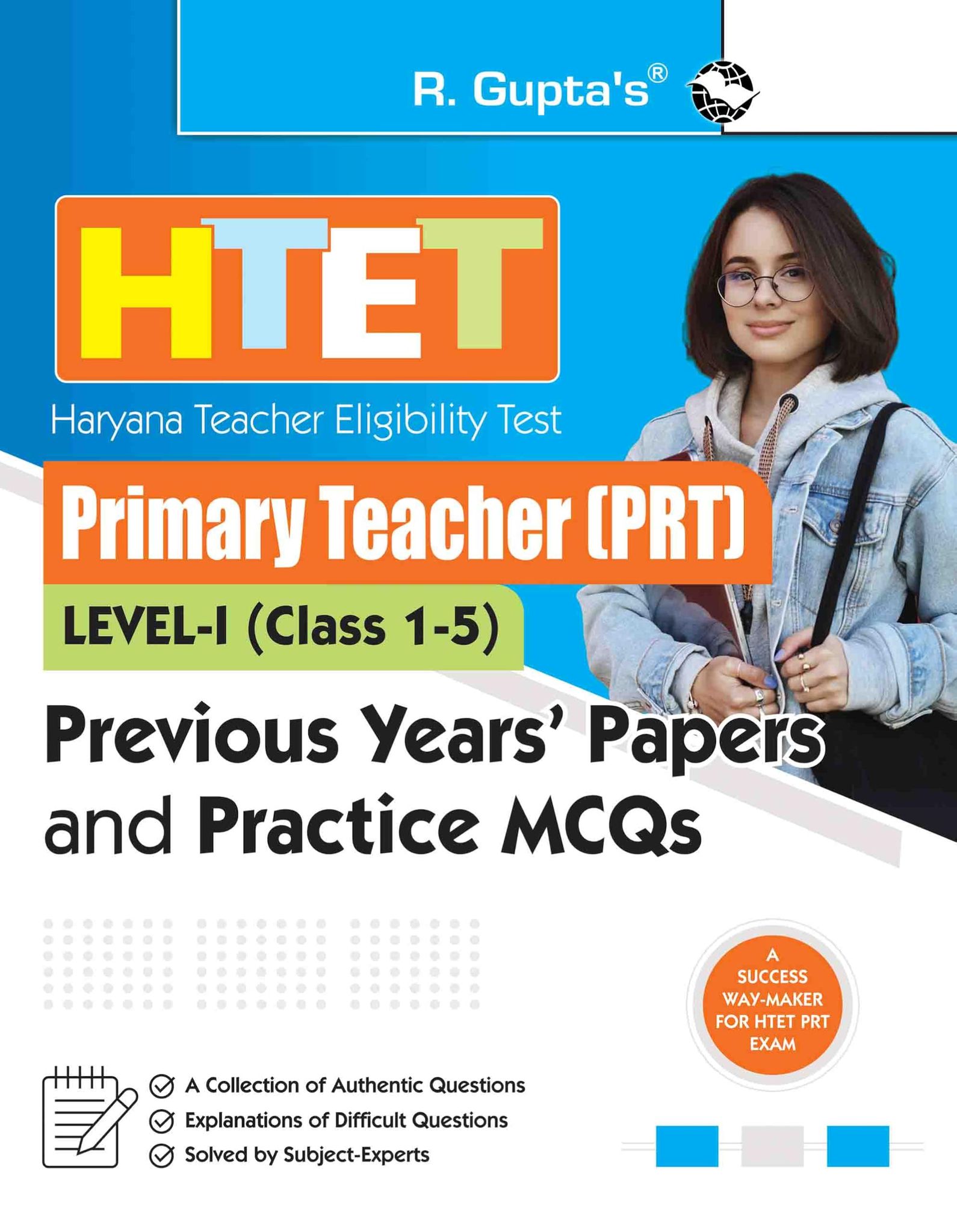 HTET Primary Teacher (PRT) Previous Years' Papers & Practice MCQs (Level-1) (Class I-V) [Paperback] [Dec 06, 2025] RPH Editorial Board