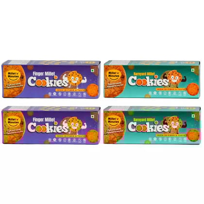 Finger Millet And Barnyard Millet pack of 4100g