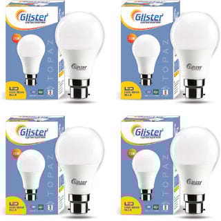 Glister 15W LED Bulb(PACK OF 4)