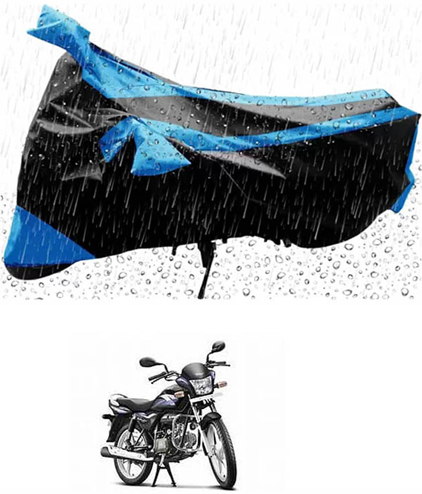 RONISH Bike Body Cover for Hero Splendor Pro ( Pack of 1 ) , Blue