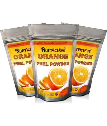 NutrActive Orange Peel Powder Facial Kit gm Pack of 3