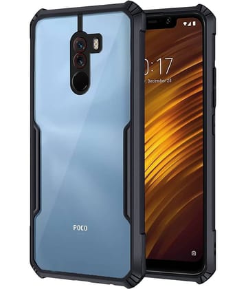 VAKIBO Plain Cases Compatible For Rubber POCO F1 ( Pack of 1 )