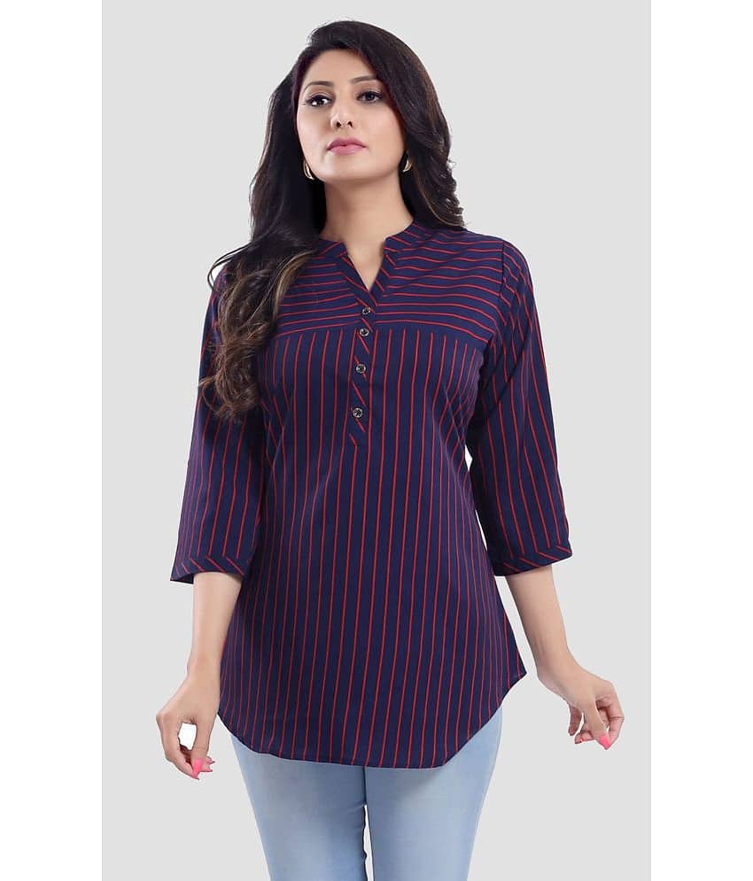 Crepe Short Kurti For Women (Pack of 1)