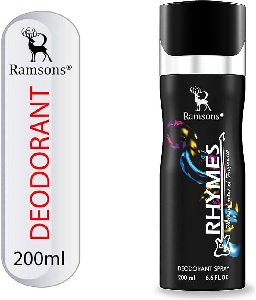Ramsons - RHYMES Deodorant Spray Body Perfume For Men Long Lasting Body Spray 200 ml (Pack of 1)