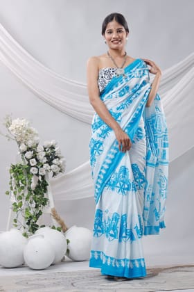 Cotton 92*80 Mulmul Saree