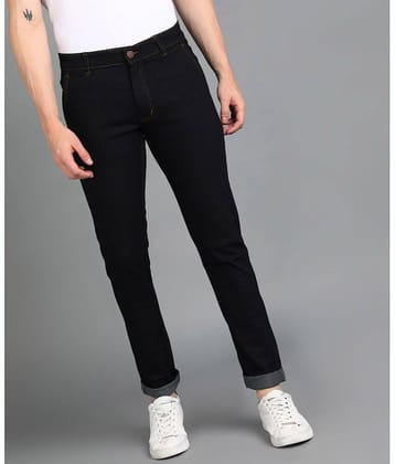 Supernova Inc. Slim Fit Washed Men's Jeans - Black ( Pack of 1 )