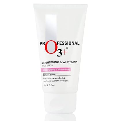 O3+ Brightening & Whitening Face Wash For Smooth Skin - 100 gram