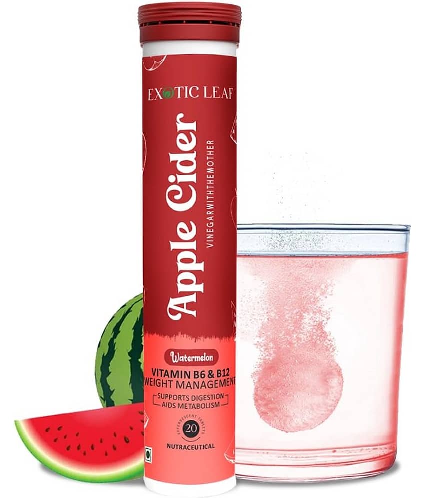 Apple Cider Vinegar with Mother, Watermelon Vitamins B6 & B12 Weight Management Metabolism