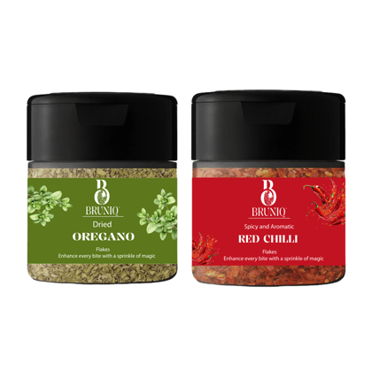 Oregano Sprinkler and Chilli Flakes Sprinklers-10g each
