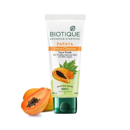 Biotique Papaya Deep Cleanse Face Wash 150ml Biotique Papaya Deep Cleanse Face Wash 150ml