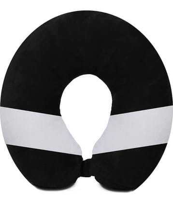 JUZZII Black Neck Pillow ( Pack of 1 )