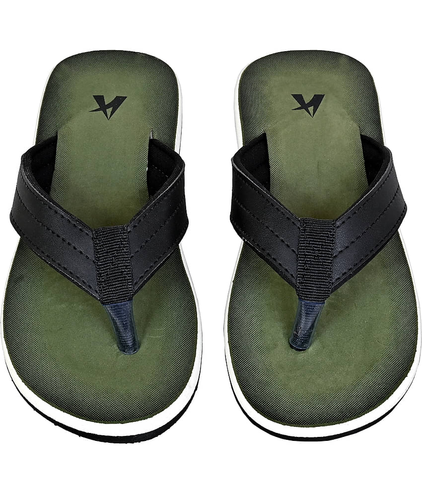 Altek - Green Men's Thong Flip Flop