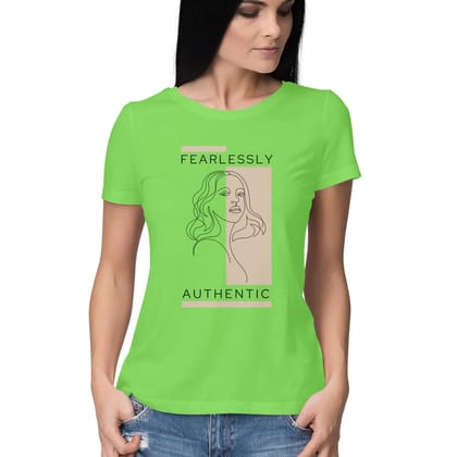 PAB Women T-shirt  Fearlessly Authentic