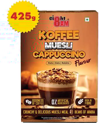 8AM Coffee Cappuccino Muesli 400 gm