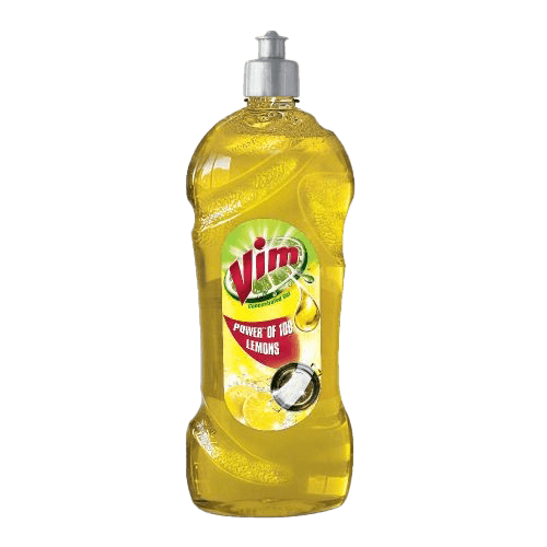 Vim Dishwash Gel Liquid Lemon 750ml