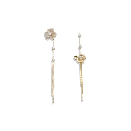 Alonza Dangler | 925 Silver Earrings for Women-Gold