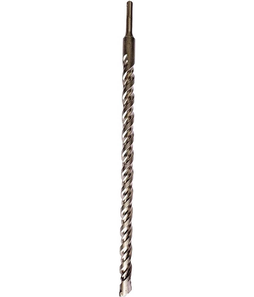 S4  Steel (25 x 450mm) Cross Tip Plus Hammer Drill Bit (Silver)
