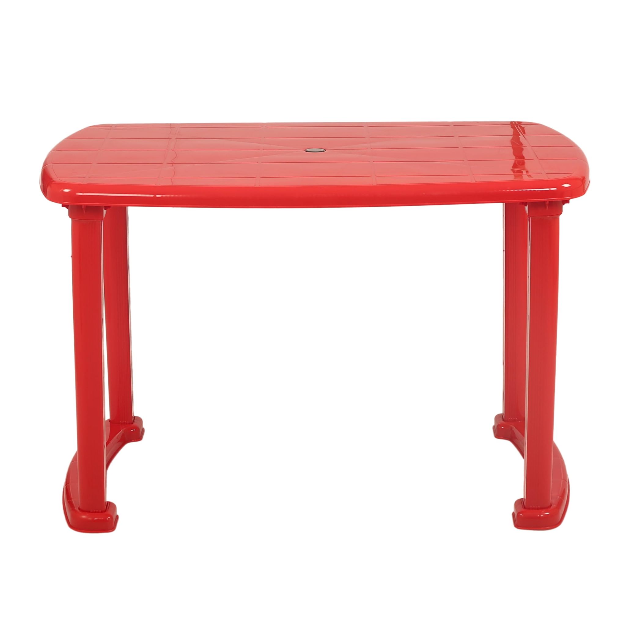 Supreme Furniture Arjun Rectangular Shape 4-6 Seater Plastic Dining Table with Removable 4 Leg for Home, Dining Room, Office, Restaurants, Cafeterias, Garden, Indoor & Outdoor