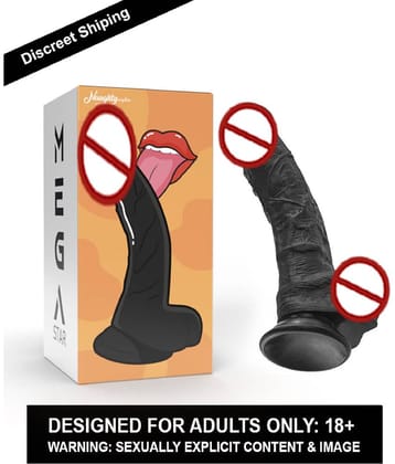 9 Inch Brown King Kong Dildo With Strong Suction Cup By Naughty Nights