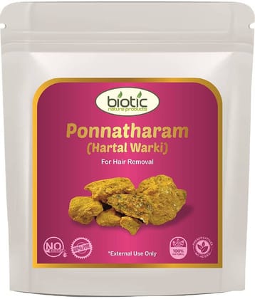 Biotic Har tal Warki Stone Ponnatharam Stone for Hair Removal Har tal Varki25 25 gm