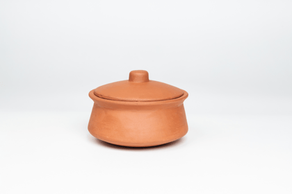 Clay Pot with Lid 1 Set Each Clay Pot with Lid 1 Set Each