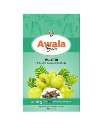 Hillarious Ayurveda Swasthika Awala Mulethi Supari, 50 gm