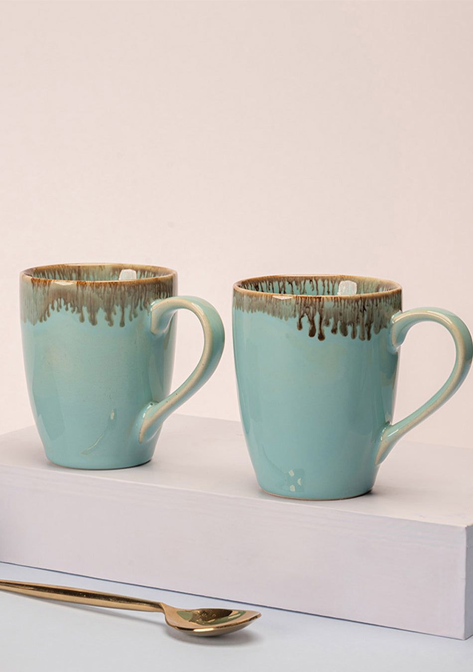 Tea for Two – Indian Roller Mugs Set
