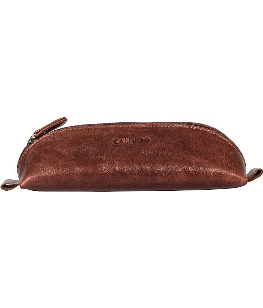Calfnero Genuine Leather Pen Case