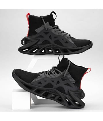 ATOM Alphabounce Black Men's Sneakers