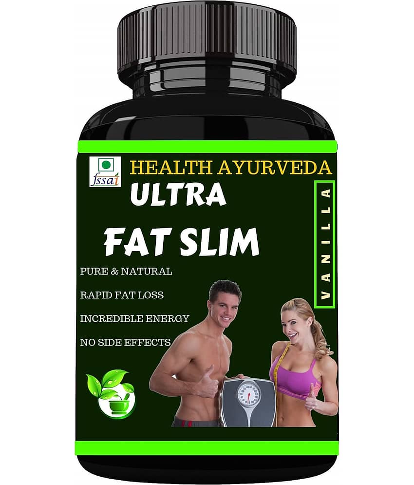 Health Ayurveda Ultra Fat Slim Vanilla Flavour Powder 100 Gm Pack of 1