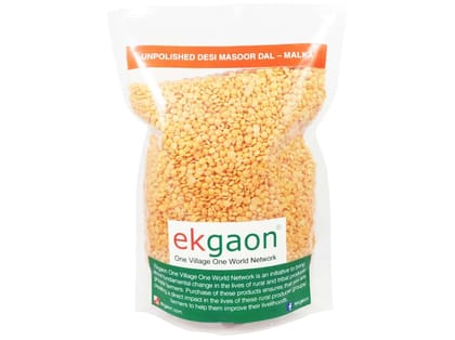 Ekgaon Unpolished Desi Masoor Dal – Malka (Whole grain & washed Red Gram) (1Kg) Ekgaon Unpolished Desi Masoor Dal – Malka (Whole grain & washed Red Gram) (1Kg)