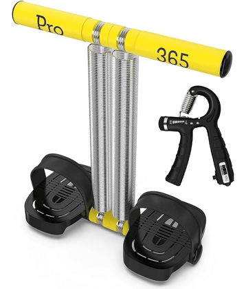 PRO365 Tummy Trimmer Exerciser With Counter Hand Gripper/Flat Pedal For Extra Support/Sit Up Equipment/Sport Fitness/Leg Exerciser/Home Gym Equipment