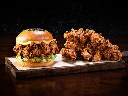The Cluckinator + Atomic Tenders