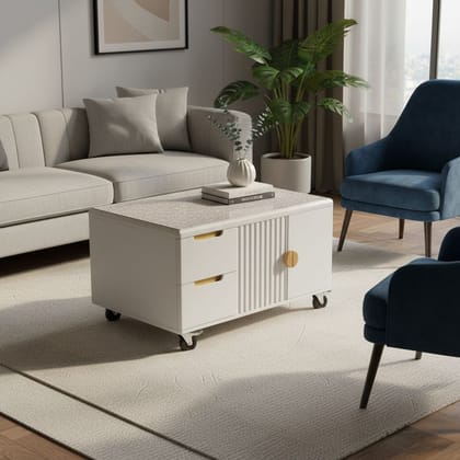 Wooden Coffee Table-Central Table