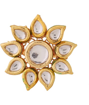 VIRAASI - Gold Rings ( Pack of 1 )