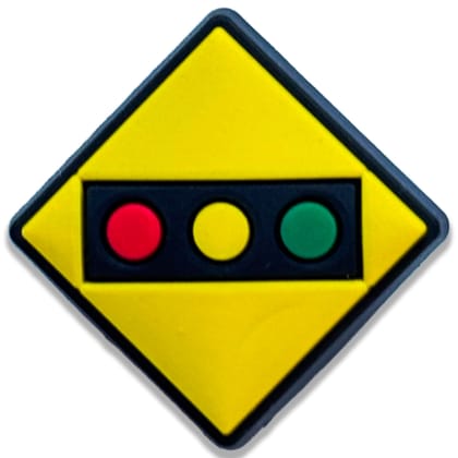 "Stop. Chill. Go!" Signal Charm 🚦🛑🟢