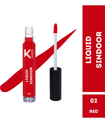 KINDED Maroon Sindoor Liquid 10 g