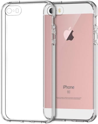 PLUGTECH TPU Ultra Hybrid Clear Camera Protection Back Cover Case for iPhone 5, 5s,SE Old Model