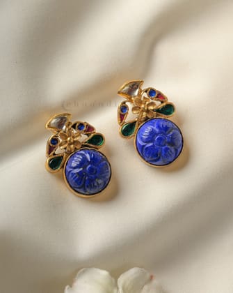 Gold Polish Silver Earrings CHE1725