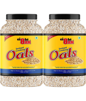 8AM Oats 1.1 kg Pack of 2