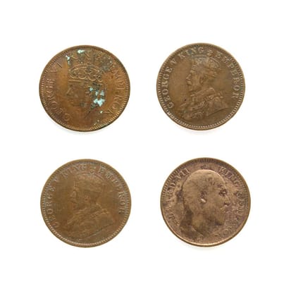 Copper Old Coins for lal kitab remedy and astrology-43 Pieces