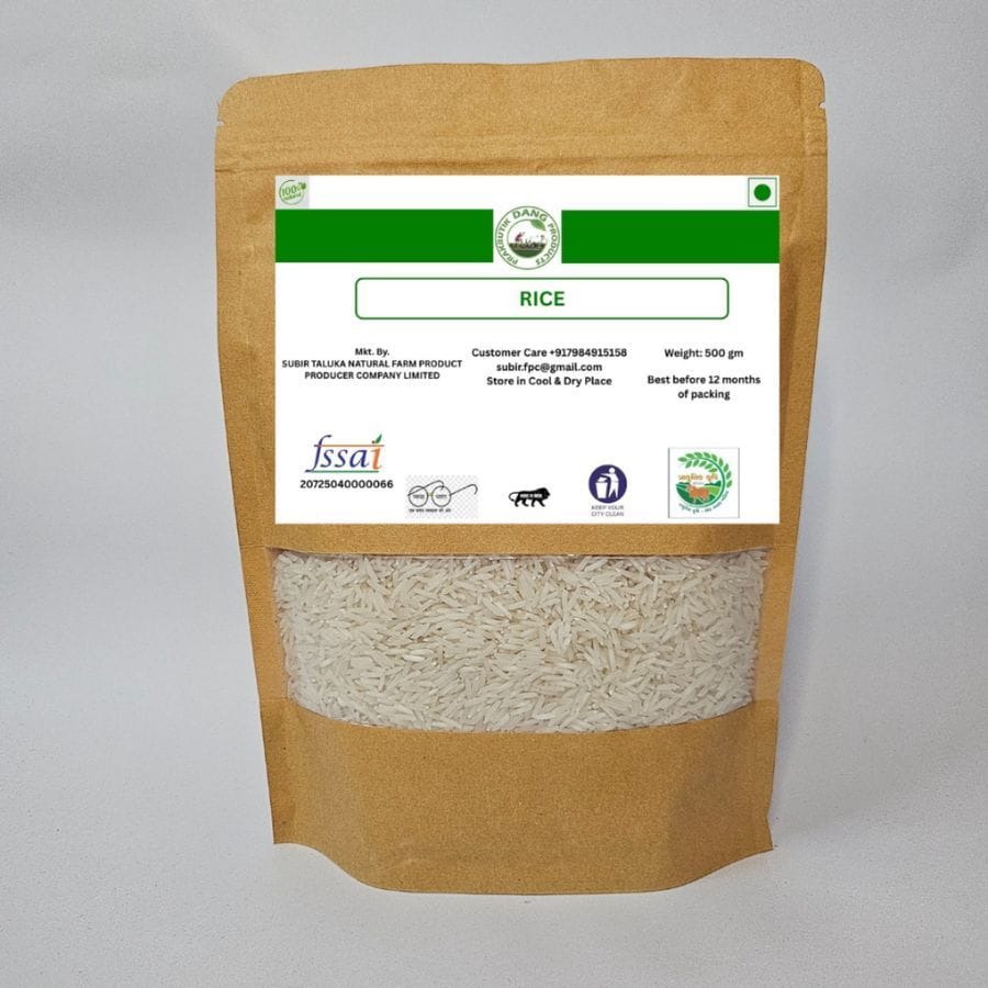 Rice - 500 gm - 500 gm - One pack of rice