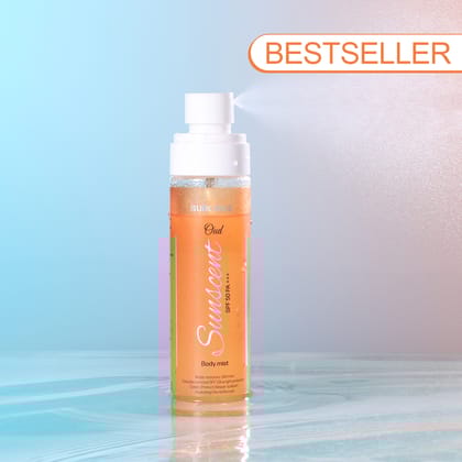 Sunscent Oud Sunscreen Body Mist with SPF 50 PA+++-Single | ₹599