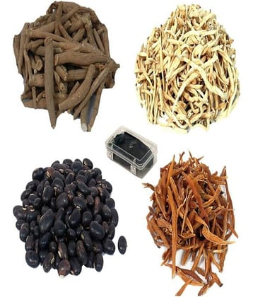 MYGODGIFT shilajeet 10 gm, (Shatavar,Safed Musli,Ashwagandha,Kaunch Beej)50gm Ec 200 gm Pack of 5