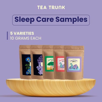 Sleep Care Samples-5 X 10gms Loose Tea Packs