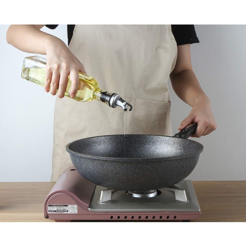 Glass Oil Dispenser With Funnel | 500 ML | Airtight Square Glass Bottle For Kitchen Olive Oil, Vinegar, Cooking Oil, Soy Sauce And Other Liquids | Pack of 2 |